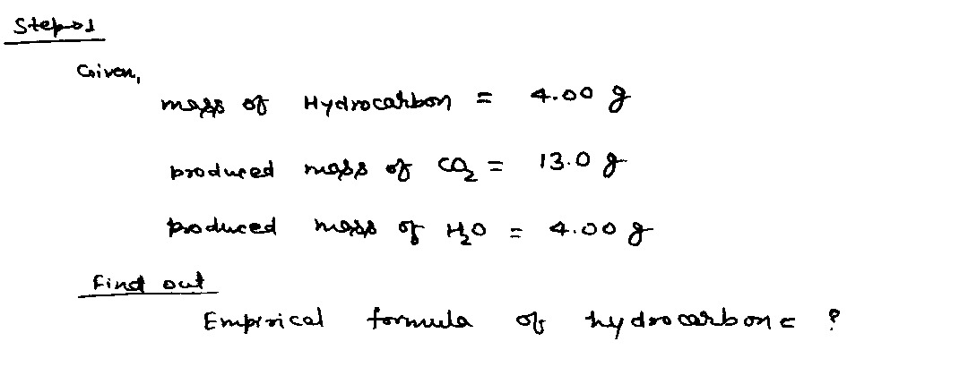 Chemistry homework question answer, step 1, image 1